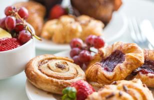 Viennoiseries du petit-déjeuner du Courcheneige