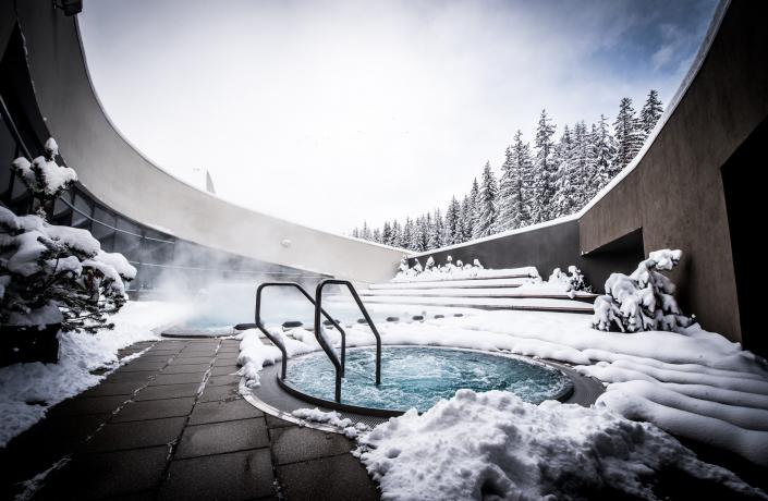 Spa extérieur à Courchevel