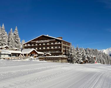 Extérieur de l'hôtel Courcheneige à Courchevel