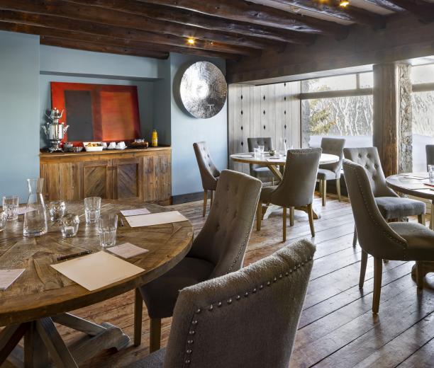 Salle de réunion au Courcheneige, hôtel 4* à Courchevel