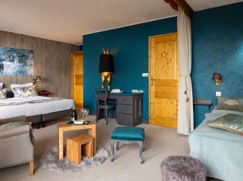 Suite junior de l'hôtel Courcheneige à Courchevel