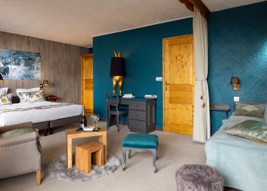 Suite junior de l'hôtel Courcheneige à Courchevel