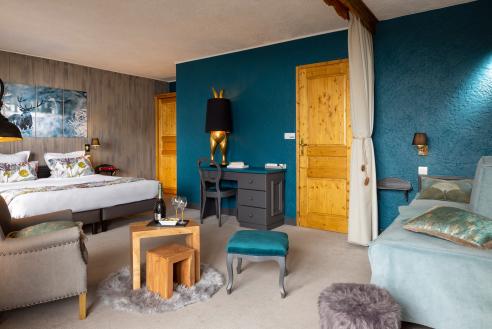 Suite junior de l'hôtel Courcheneige à Courchevel