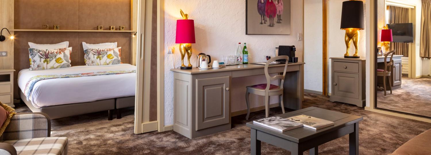 Suite de l'hôtel Courcheneige à Courchevel